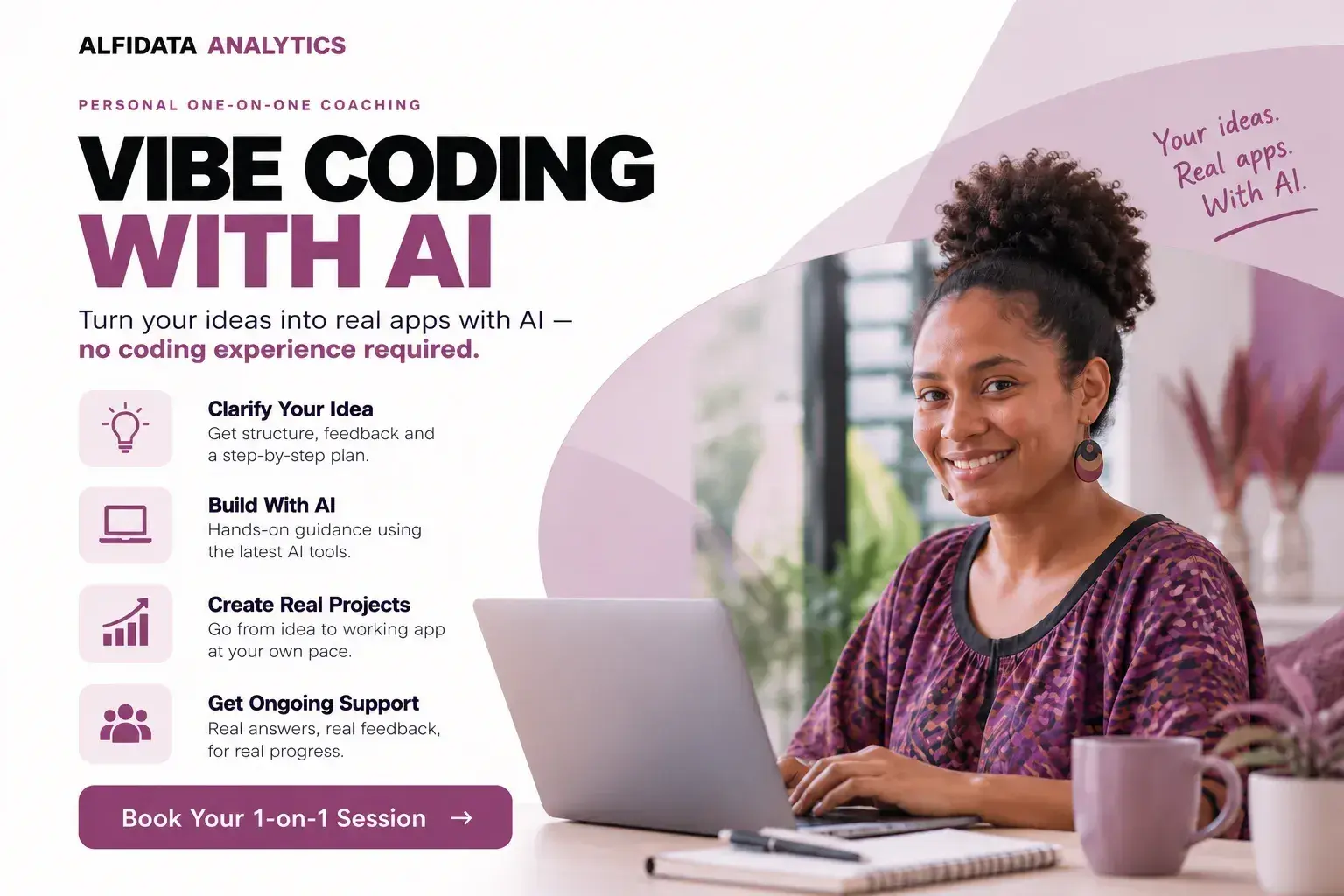 Learn how to build your websites and applications with AI